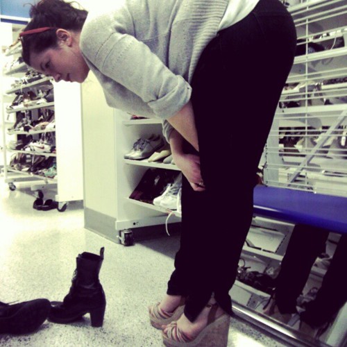 Ross - Checking Out Shoes