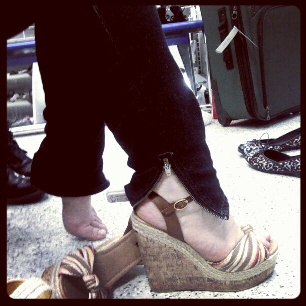 Ross - Striped Espadrilles 1799