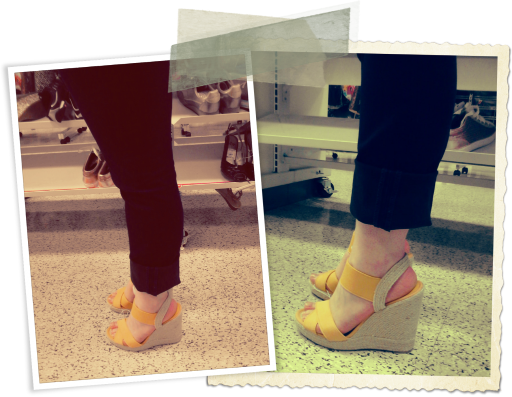 Ross Yellow Wedges