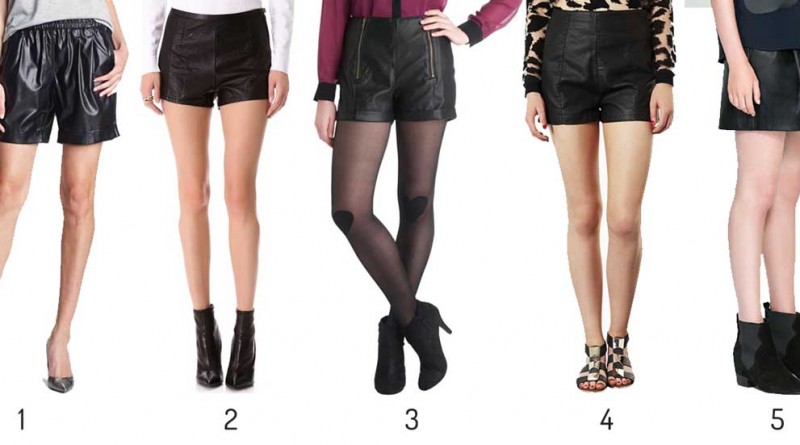 Faux Leather Shorts from Summer to Fall to Winter: All Under $100!