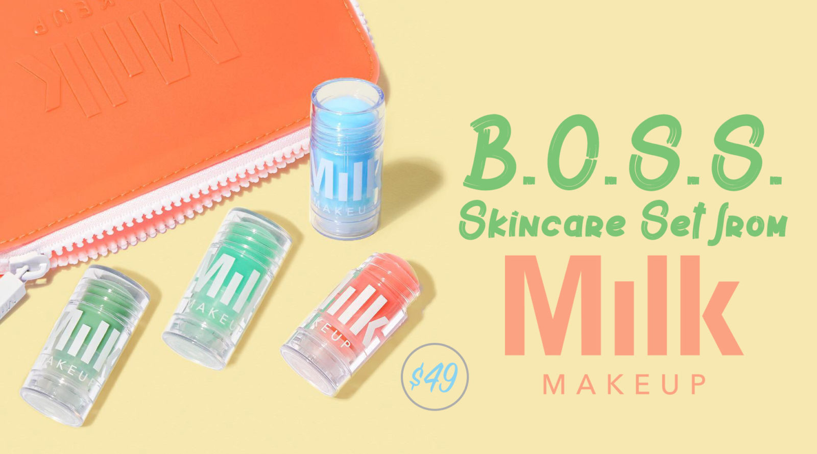 Milk Makeup B.O.S.S. Skincare Set: 5 Best-Selling Products For $49 ...